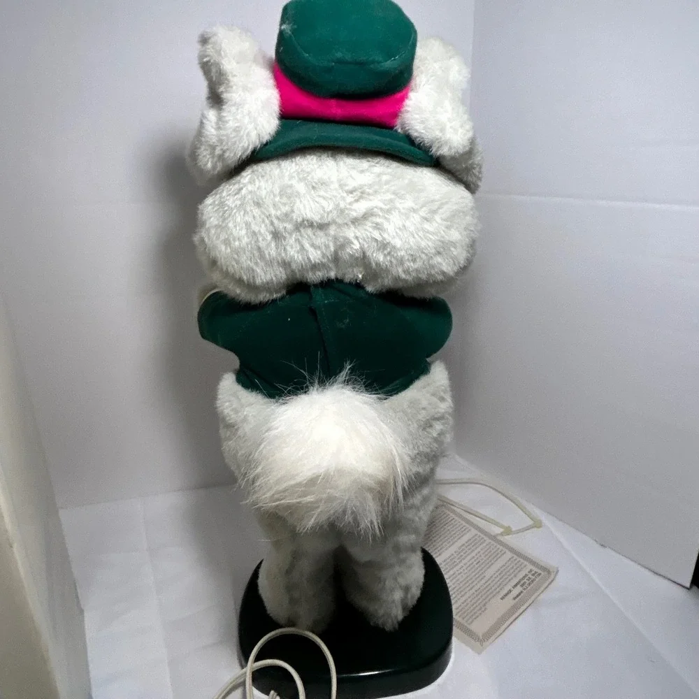 Vintage Goldsboro‎ Speedy Cottontail Animated Easter Bunny Rabbit Green Pink Hat